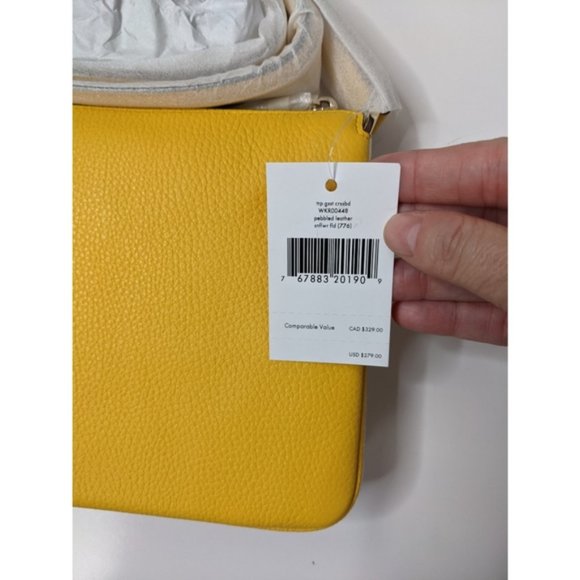Kate Spade Sunflower Field Leila Triple Gusset Crossbody - Picture 8 of 9